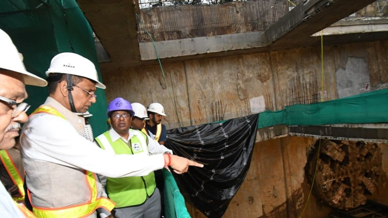 Patna Metro Project Hits Major Milestone as TBM-01 Achieves First Tunnel Breakthrough! - BiharInfraTales Patna Metro Project Hits Major Milestone as TBM-01 Achieves First Tunnel Breakthrough!