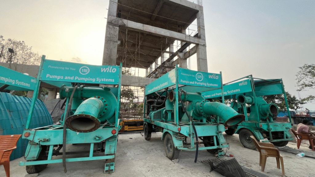 Patna gears up for monsoon with 364 drainage pumps across city and suburbs - BiharInfraTales Patna gears up for monsoon with 364 drainage pumps across city and suburbs